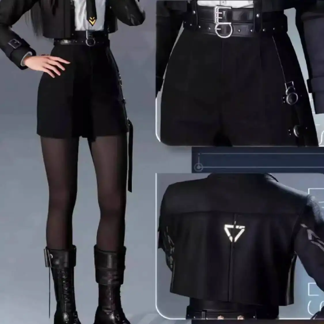 

New Love And Deepspace Xavier Shen Xinghui Fiesta Carnival Halloween Cos Cosplay Women Battle Suit