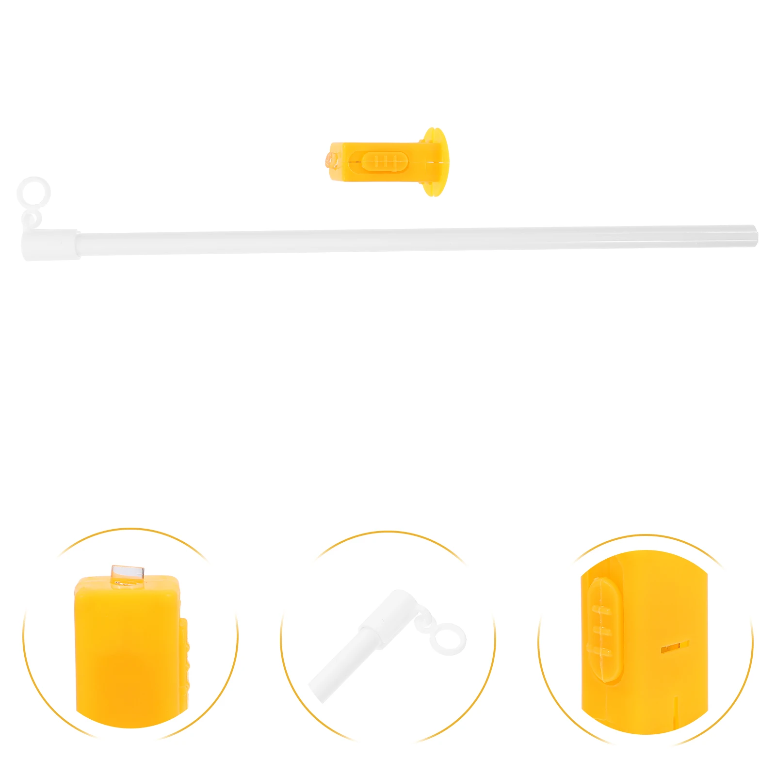 

8 set Lantern Sticks For Diy Lanterns Handheld Plastic Poles Lamp Bead Accessories Abs Material Smooth Edges Portable