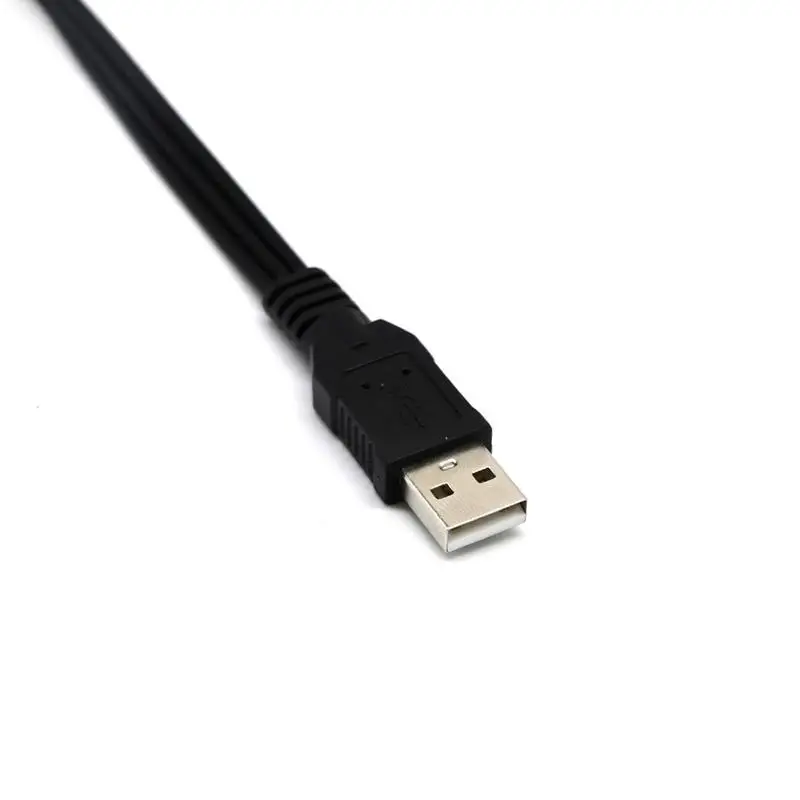 USB męski na 3RCA RGB kobiet AV Audio kabel konwertera kabel USB do 3 rca kabel Adapter