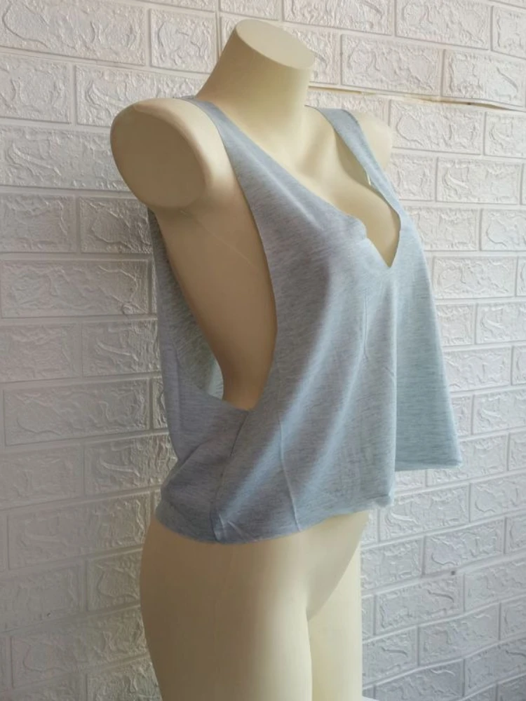 Frauen Ärmellose Sexy Seite Aushöhlen Tank Top Sommer Lose Fit Crop Tees Gym Fitness Atmungsaktive Leibchen Hot Girl Sportliche Tuch