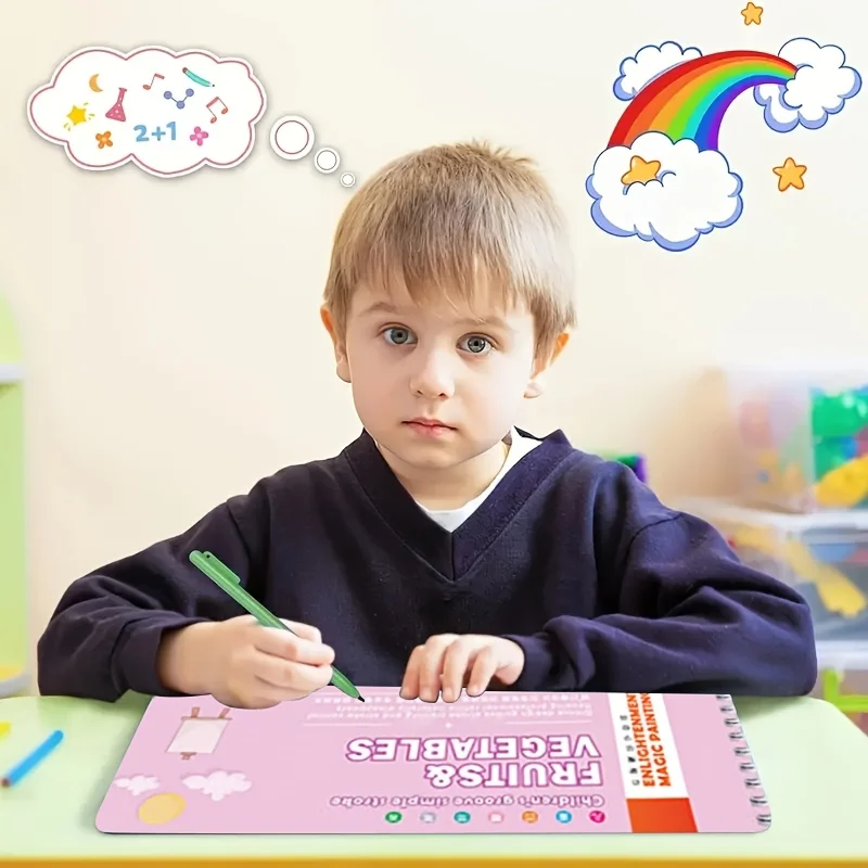 Reusable Groove Drawing Books Designed for Writing Practice Featuring Groove Lines for Drawing Exercises Copybook