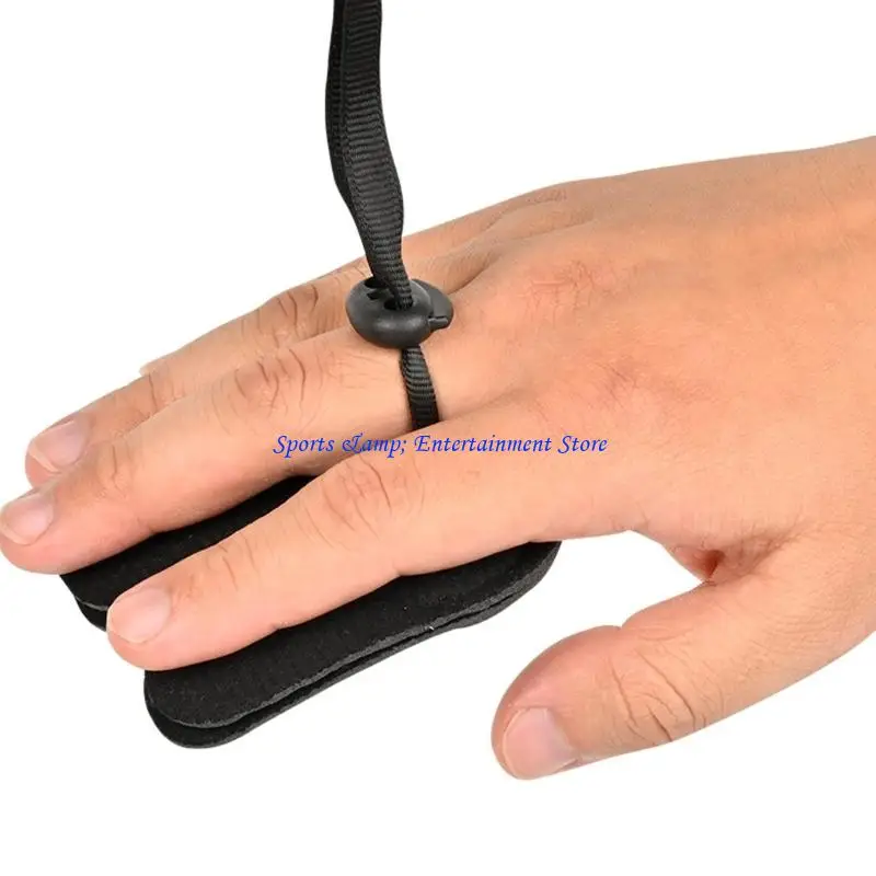 

G7NF Universals Protective Fingers Cover for Bows Shootings Comfortable Durability Use