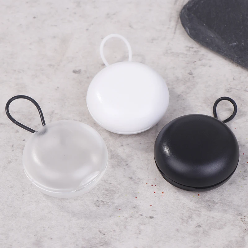 صندوق تخزين سدادة الأذن المحمول العازلة للصوت؛ علبة سدادة أذن مستديرة متينة للنوم؛ منظم بلاستيكي للمجوهرات الصغيرة #4