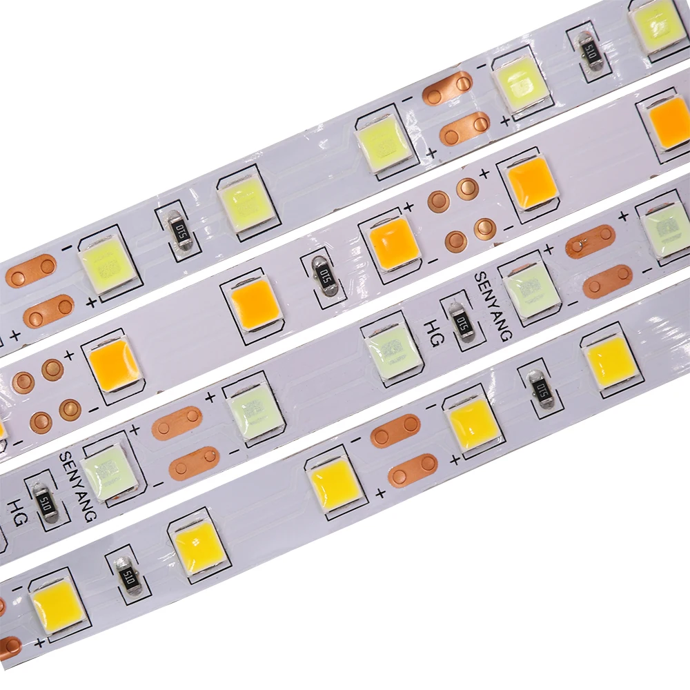 

SMD 5054 LED Strip light 5m 60Led/m 12V Cold White/Warm Flexible PCB led Tape Backlight Decoration lamp,brigter than 5050