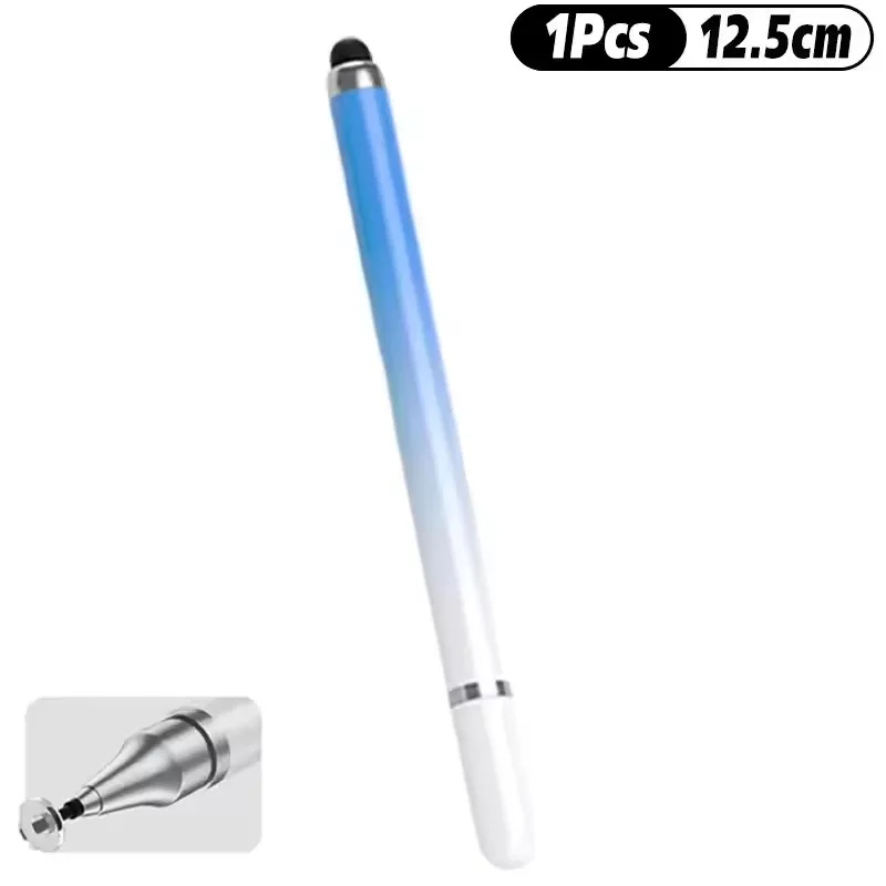 2-in-1 universele stylus pen voor tablet, mobiel, Android, iOS telefoon, iPad accessoires, tekentablet pennen, capacitief scherm touchscreen pen