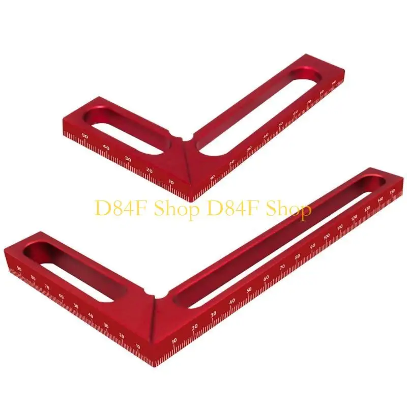 D84F 90° Carpenter Angles Square Highs Hardness Scribing Carpenter Right Angles Ruler