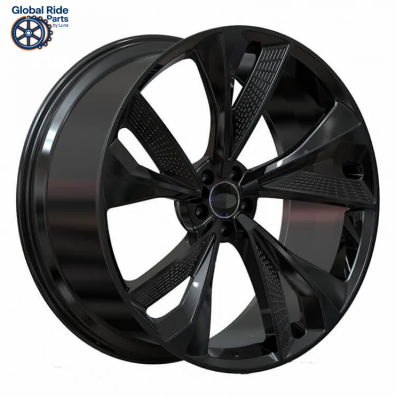 

Подходит для A7 A4L Audi A6L, полностью черные 24-дюймовые кованые модифицированные колеса в крокодиловом стиле