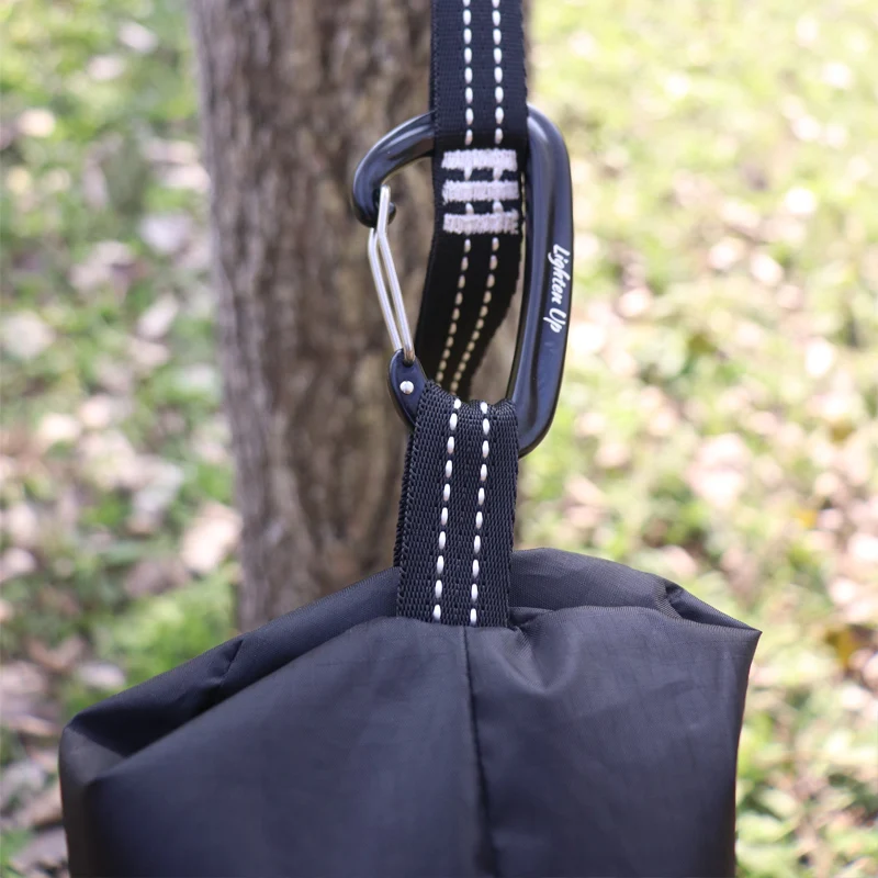 Grau Grün Nylon Hängematte 260*140CM