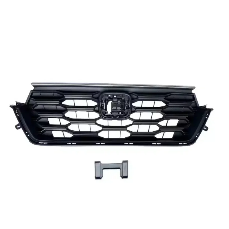 

New Car Bumper Grid ABS Grille Modification Suitable for CRV RS3 2023 Black Grilles