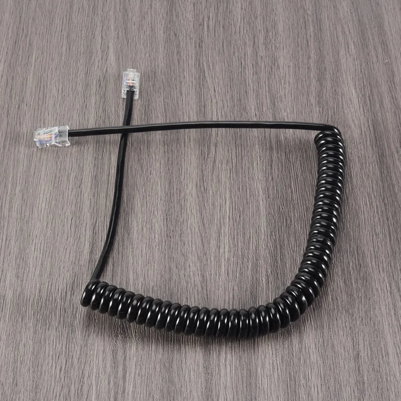 8Pin Microphone Cable Cord For Icom Mobile Radio Speaker Mic HM-98 HM-133 HM-133V HM-133S DTMF For IC-2200H IC-2800H/V8000 XQF