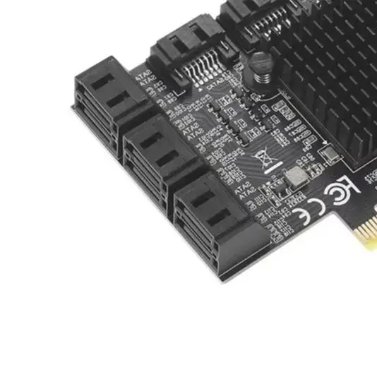 

1 комплект расширительной карты PCI-E с низкопрофильным кронштейном для подключения накопителей SATA 3.0, 8 портов, контроллер PCI Express, адаптер 6G