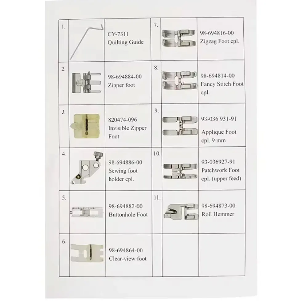 Thumbnail 3 - #8 Latest Sewing Machine Feet Offers