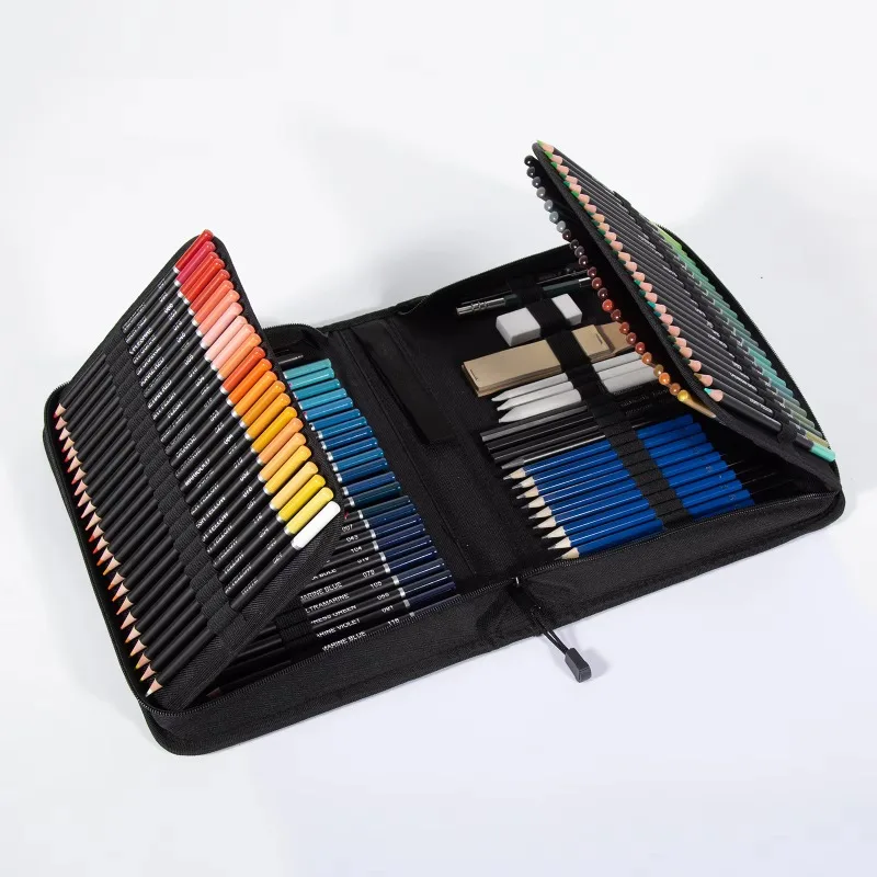 145 Piece Sketch Lead Kit Painting Art Color Sketch Pencil Set Student Adult Artist