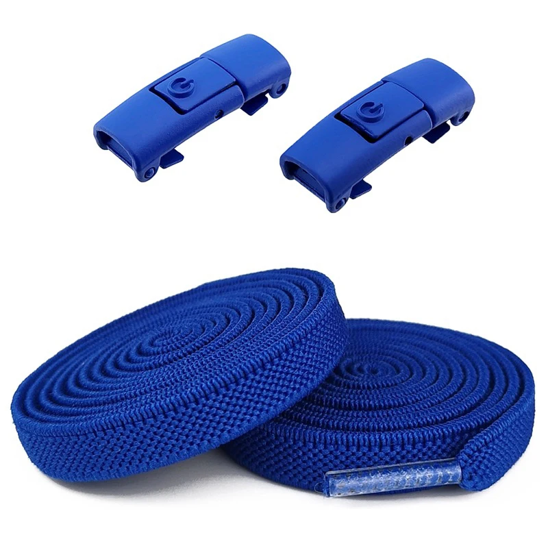 Druckverschluss-Schnürsenkel ohne Binden, Farbverlauf, flache elastische Schnürsenkel für Sneaker, Kinder und Erwachsene, Schnürsenkel ohne Binden für Schuhe, Zubehör
