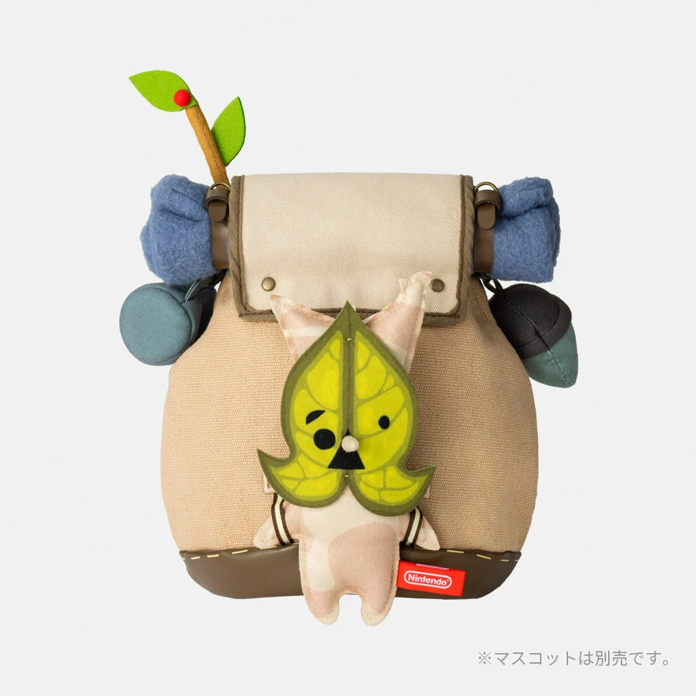 Juego Tears of the Kingdom bolso llavero bosque hoja alternativa elfo semilla hombre Korok mochila Cosplay Doujin regalos