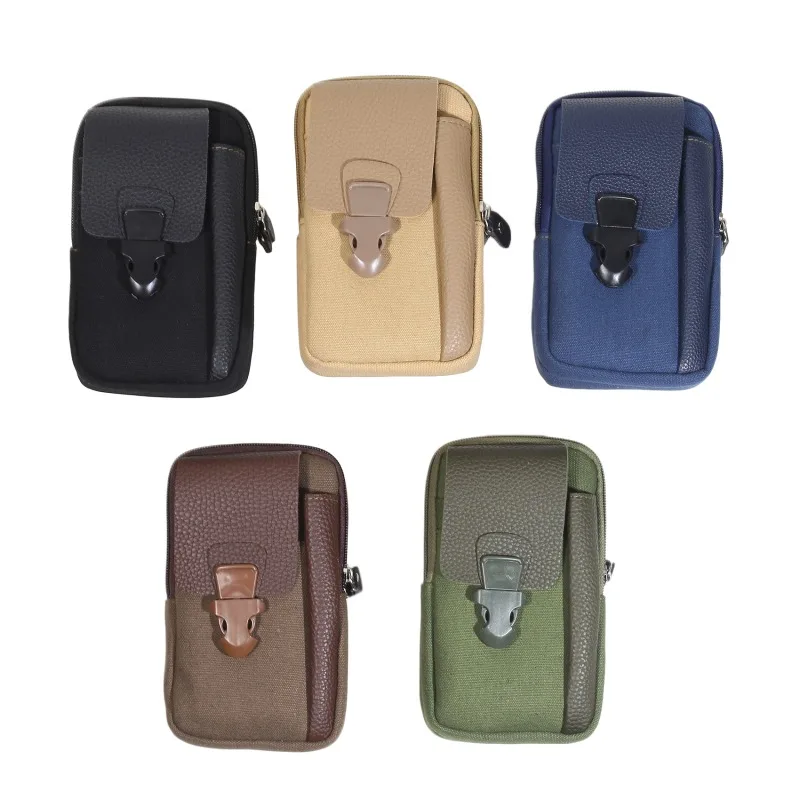 New Men Waist Pack Bum Bag Pouch Waterproof Belt Waist Packs Molle Nylon Mobile Phone Wallet Travel Tool Waist Bag  ﻿
