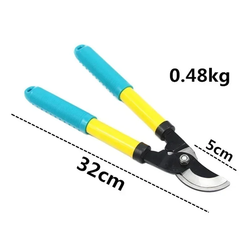 Anti Handle Pruning Lopping Shears Garden Bonsai Tools Ioppers 65Mn  Hedge Tree Scissors Cutter ing Tool