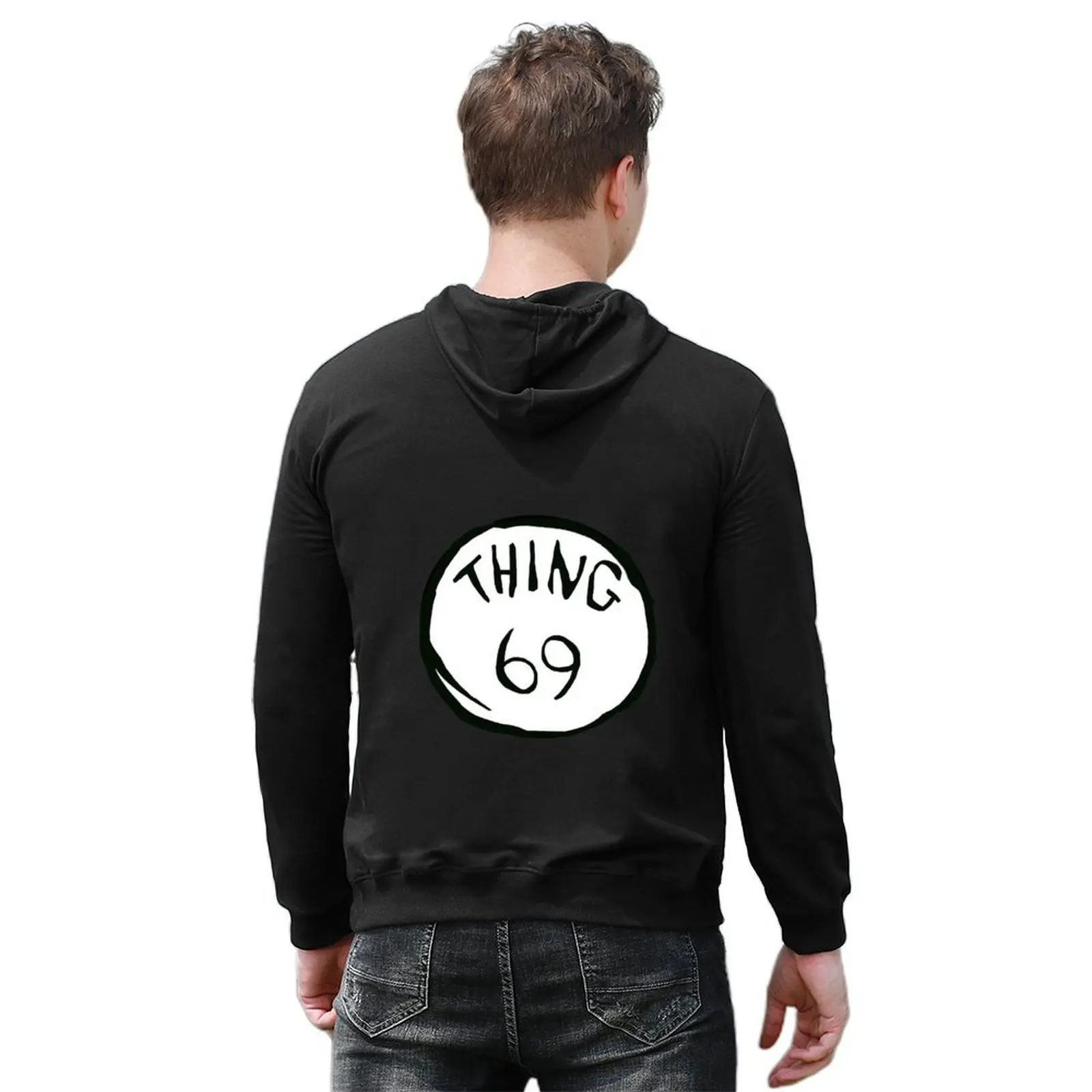 Thing 69 Hoodie anime clothes aesthetic clothing winter clothes mens clothing anime hoodie
