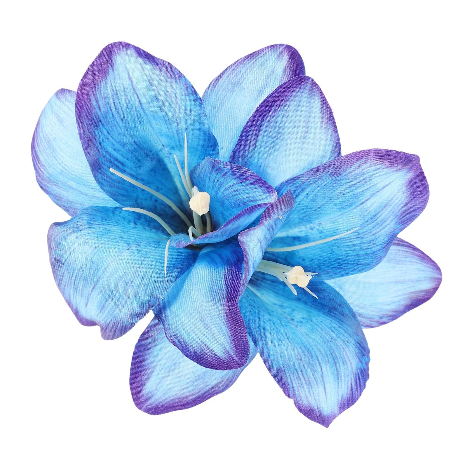 

Lily Flower Hairpin Artificial Flowers Clips for Women Hawaii Side Ear Accessories Boho Style Floral Decorations