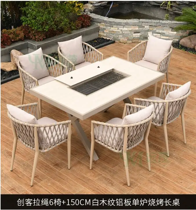 Barbecue Table Outdoor Patio Barbecue Table Home Patio Barbecue Table Table and chairs