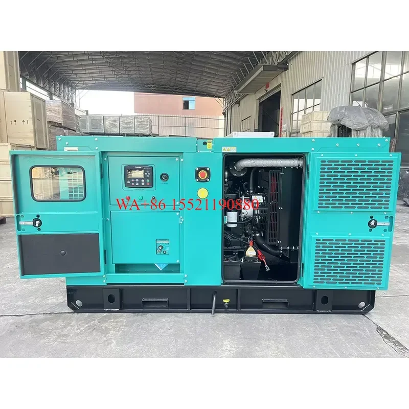WMWMNU 30KW Diesel Generator Set 30KVA Silent Type Open Frame with Auto Start Remote Start ATS Included