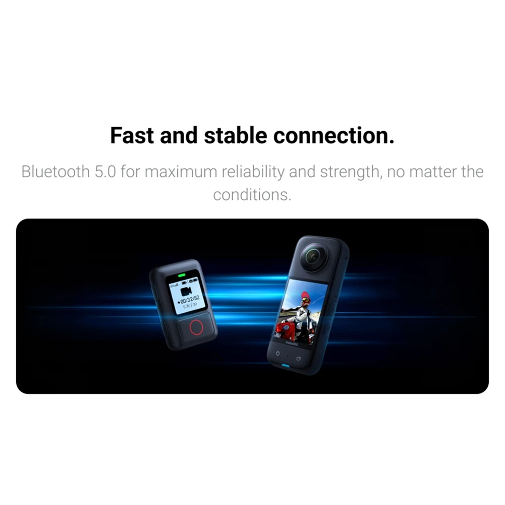 

Reliablefor Insta360 X3 ONE X2 ONE RS ONE R GPS Action Camera Remote Controls For Insta360 Bluetooth Remote Replacement Parts
