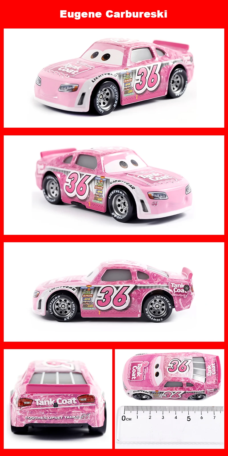 Pixar Cars Cruz Ramirez Rennwagen Spielzeug 1/55 Metall-Die-Cast Anime-Figur Modellauto Geburtstagsgeschenke Kinderspielzeug aus Legierungsmaterial – Detail 22