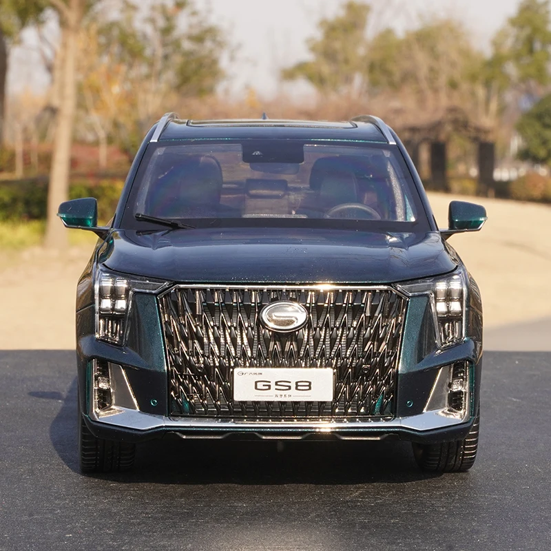 1:18 Original GAC Trumpchi GS8 Model Trumpchi Second Generation GS8 2022 Alloy Car Model