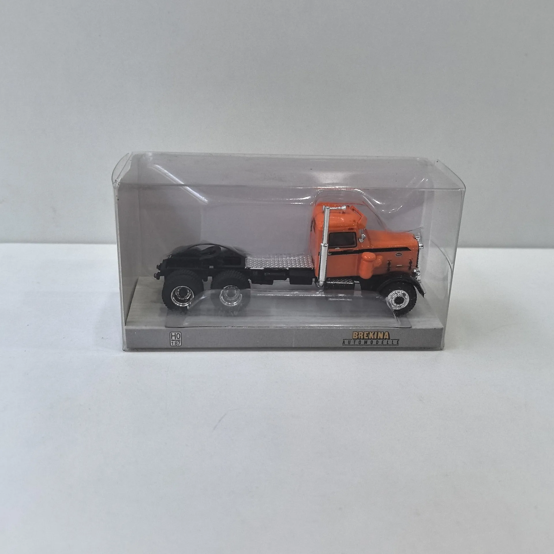 

Литой под давлением BREKINA HO масштаб 1/37, Peterbilt 281, модель прицепа Peterbilt, пластиковая модель автомобиля, Коллекционная игрушка, подарок, сувенир