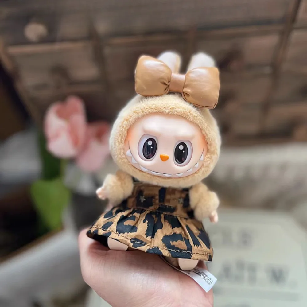 

17cm Cotton Doll Dresses Plush Dolls Clothes Skirt With Headband Hat Accessories Dresses Skirt for EXO Idol Dolls Decoration