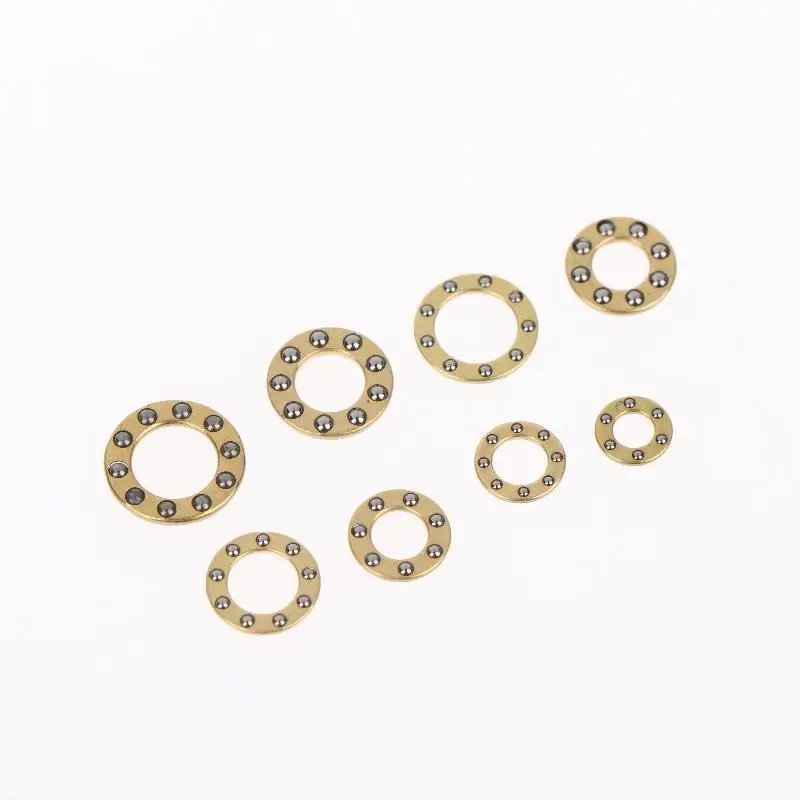* New Sale 10Pcs Mini Plane Axial Bearing Ceramic Steel Ball Thrust Copper Support Folding Knife Opening And Closing Accessories