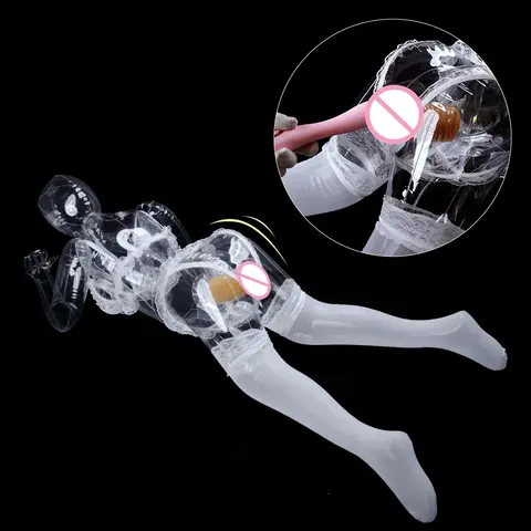 Newest! Transparent Inflatable sexx Dolll Removable Vagina Easy To Store And Clean Male Masturbator Adult sexx Toy For Man
