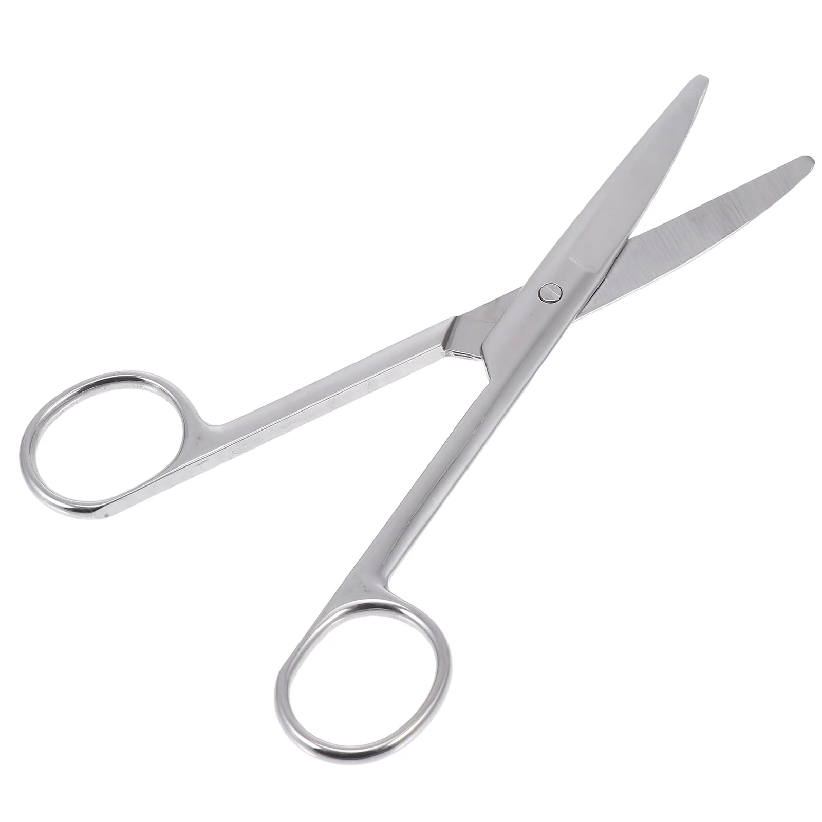 

Round Stoma Scissors Colostomy Supplies Metal for Cutting Bag Stainless Steel Gauze