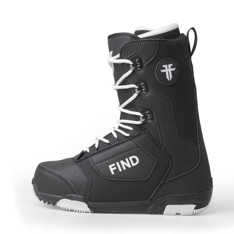 

Зимние нескользящие лыжные ботинки для взрослых на заказ, уличная морозостойкая обувь для сноуборда
