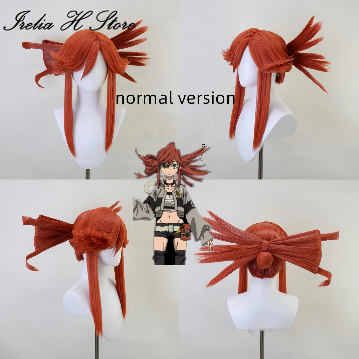 Irelia H Store GACHIAKUTA Riyo Reaper Perücke Cosplay Perücke Anime