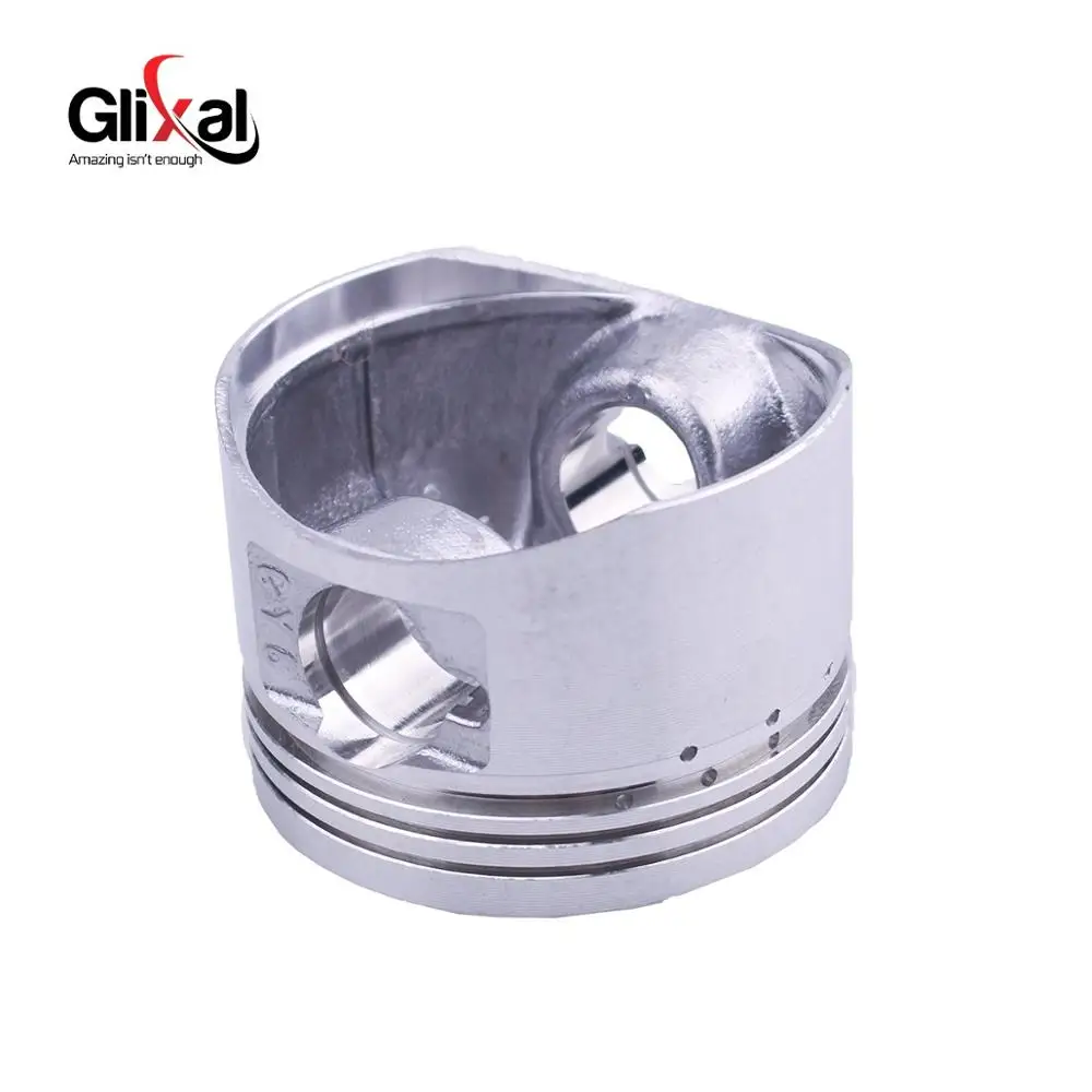 Glixal GY6 125cc 152QMI 52.4mm Piston Kit Ring for TANK ROKETA JALON STRADA TaoTao Peace Moped Scooter ATV Go kart, UTV