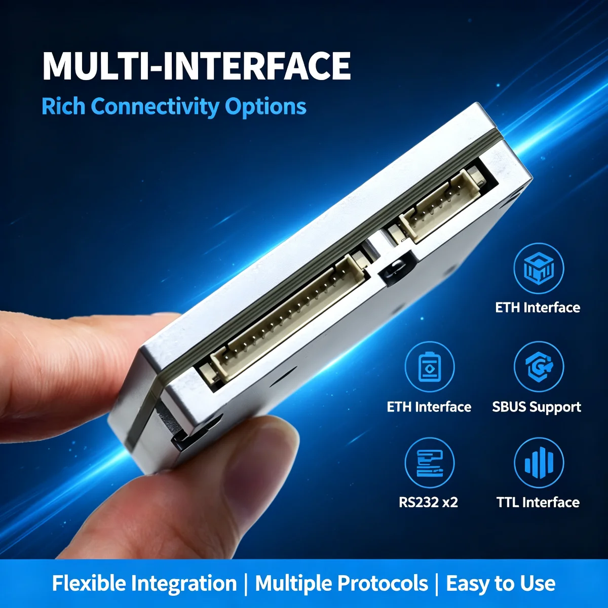 IP Mesh Radio UAV Video Data Link 1W FHSS Manet 30-50km Long Range Transmitter Remote Control