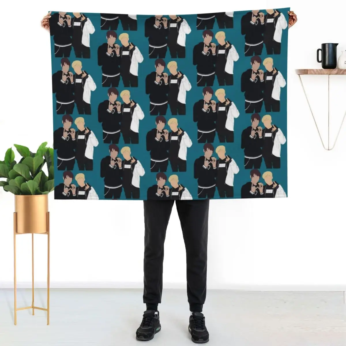

Sam _amp_ Colby Throw Blanket Thin Soft Blanket for Summer Night Sleeping