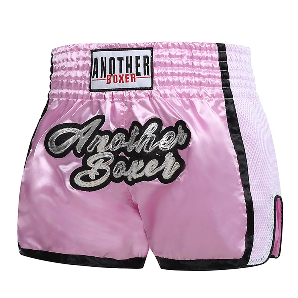 Boxing Shorts for Men and Women Ideal for MMA and Muay Thai Workouts Featuring Elastic Waistband and Printed Design