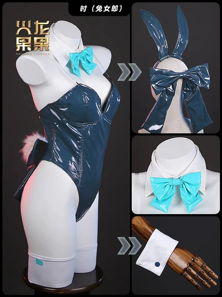 

Anime Blue Archive Asuma Toki/ Mikamo Neru/Itinose Asena/ Karinn/Murokasa Akane Rabbit Girl Suit Cosplay Costume Comic-con Suit