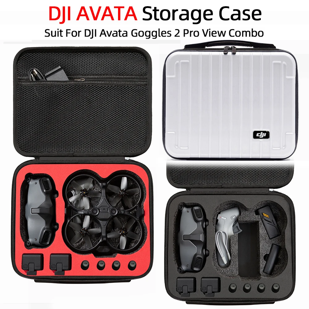 Storage Case Drone Bag for DJI Avata Goggles 2 Pro View Combo Hard Case Suitcase Full Protection Travel Bag