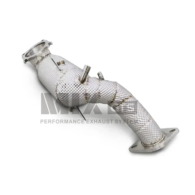 Automobile Exhaust Pipe Section Head for Maserati Levante 2.0T ,304 Stainless Steel, High Quality Exhaust Motor Ront