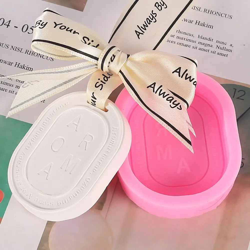 DIY Silicone Soap Molds Car Pendants Multi-purpose Aromatherapy Mould For Making Soap Candles Chocolate Candy Ice Cubes