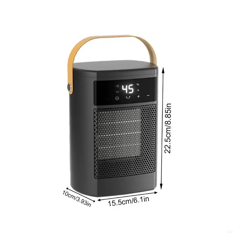 220V 진동 전기 히터 따뜻한 송풍기 휴대용 데스크탑 가정용 난방 난로 라디에이터 따뜻한 기계 겨울 N58D