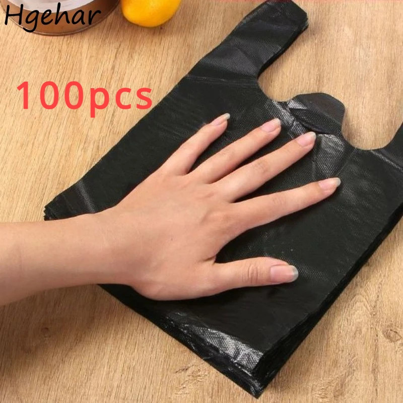 100pcs Disposable Trash Bags Household Office Kitchen Bathroom Cleaning Tools Storage Garbage Bag Pouch Multi-function Durable