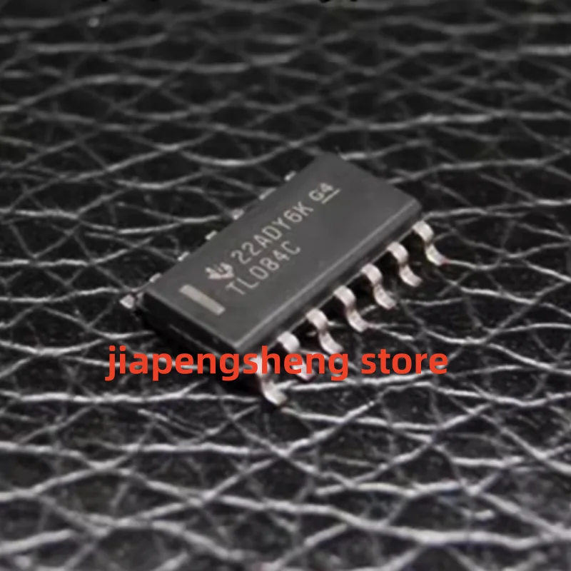 (10PCS) New original TL084CDR four-way operational amplifier chip TL084C patch SOP-14