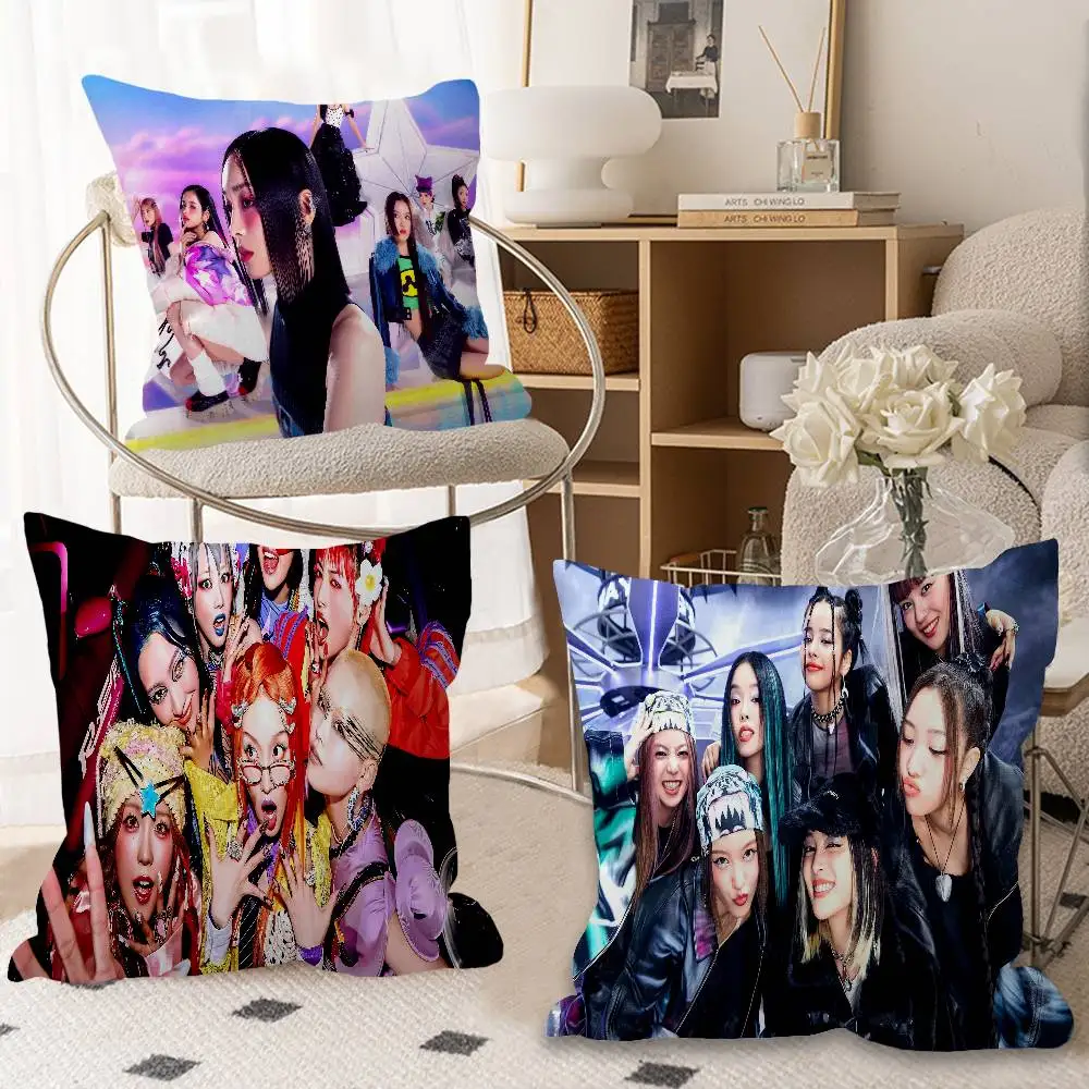Kpop X-XG Group pillow cover sofa cushion cover home room decoration children gift