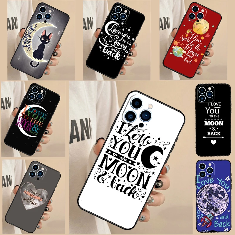 Love You To The Moon And Back Art Case For Samsung Galaxy M33 M15 M55 M31 M13 M12 M14 M06 M16 M36 M56 M53 M32 M52 M35 M34 M54