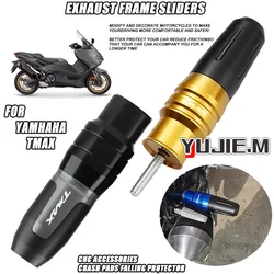 For YAMAHA Tmax530 Tmax560/500 Tmax530dx/sx tmax 560 530 dx sx Accessoires Falling protection Exhaust Silder Crash pad slider