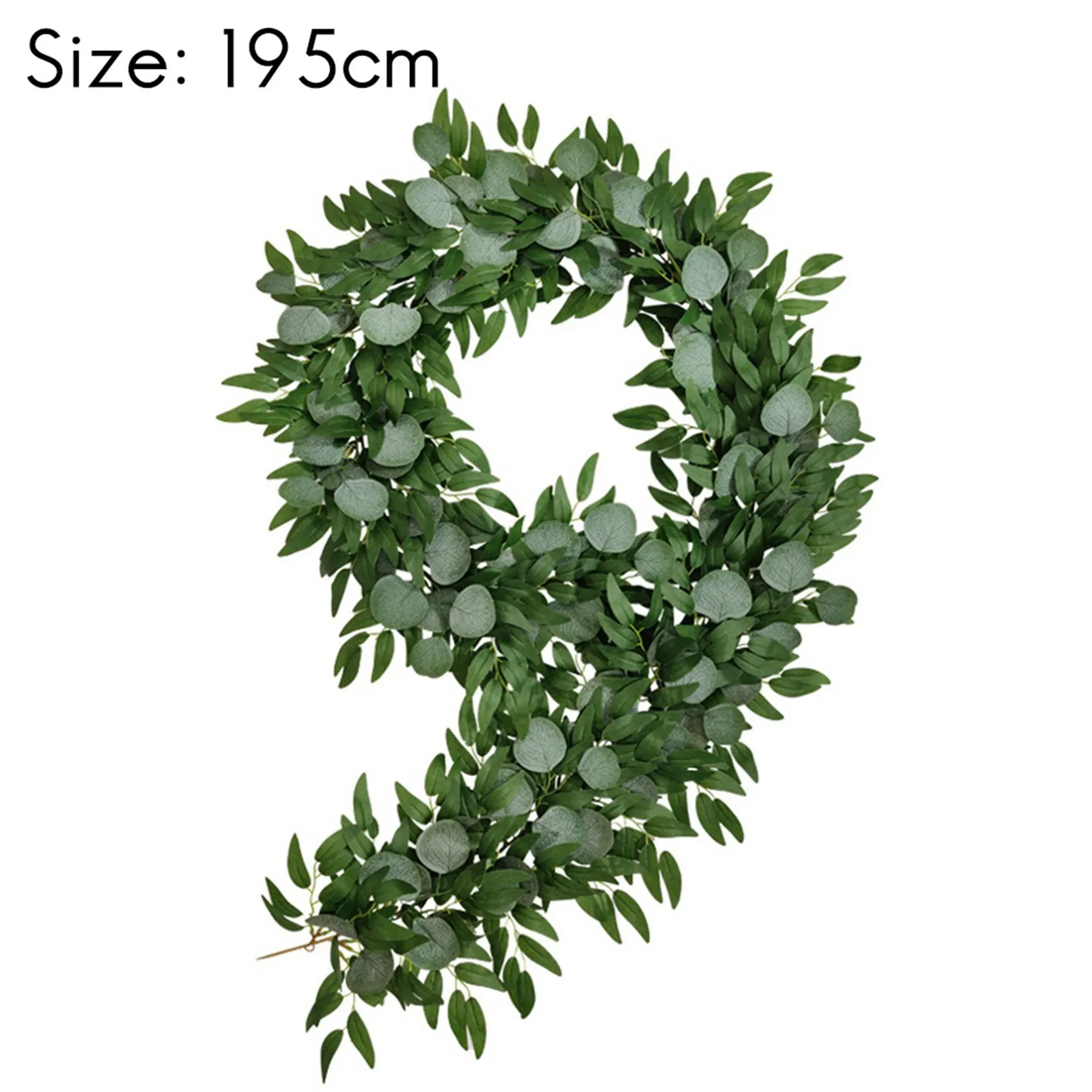 

ABSE-10X Artificial Eucalyptus And Willow Vines Faux Garland Ivy For Wedding Backdrop Arch Wall Decor Table Runner Vine